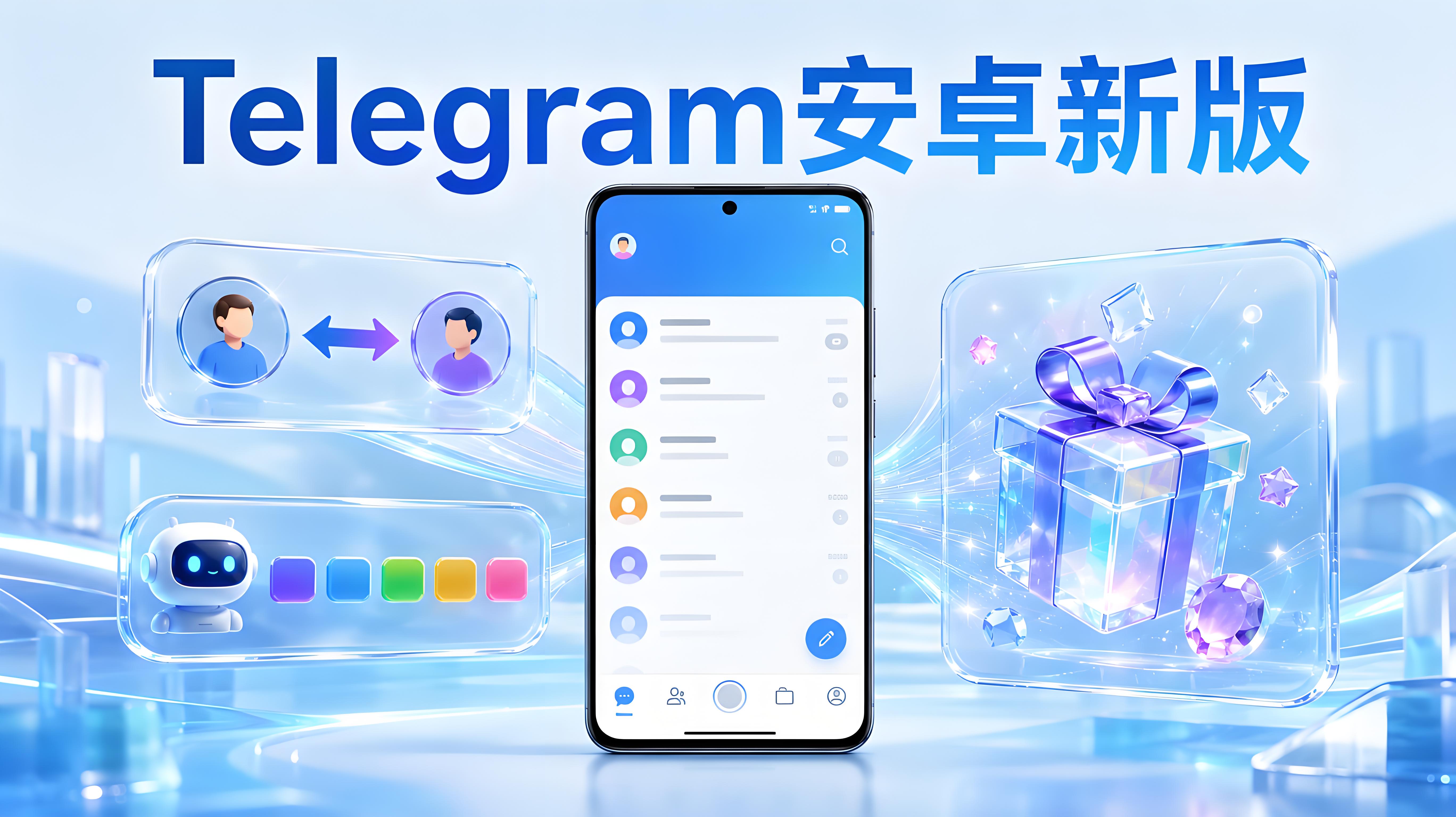 Telegram安卓新版有什麼變化？底部導航與群組所有權升級