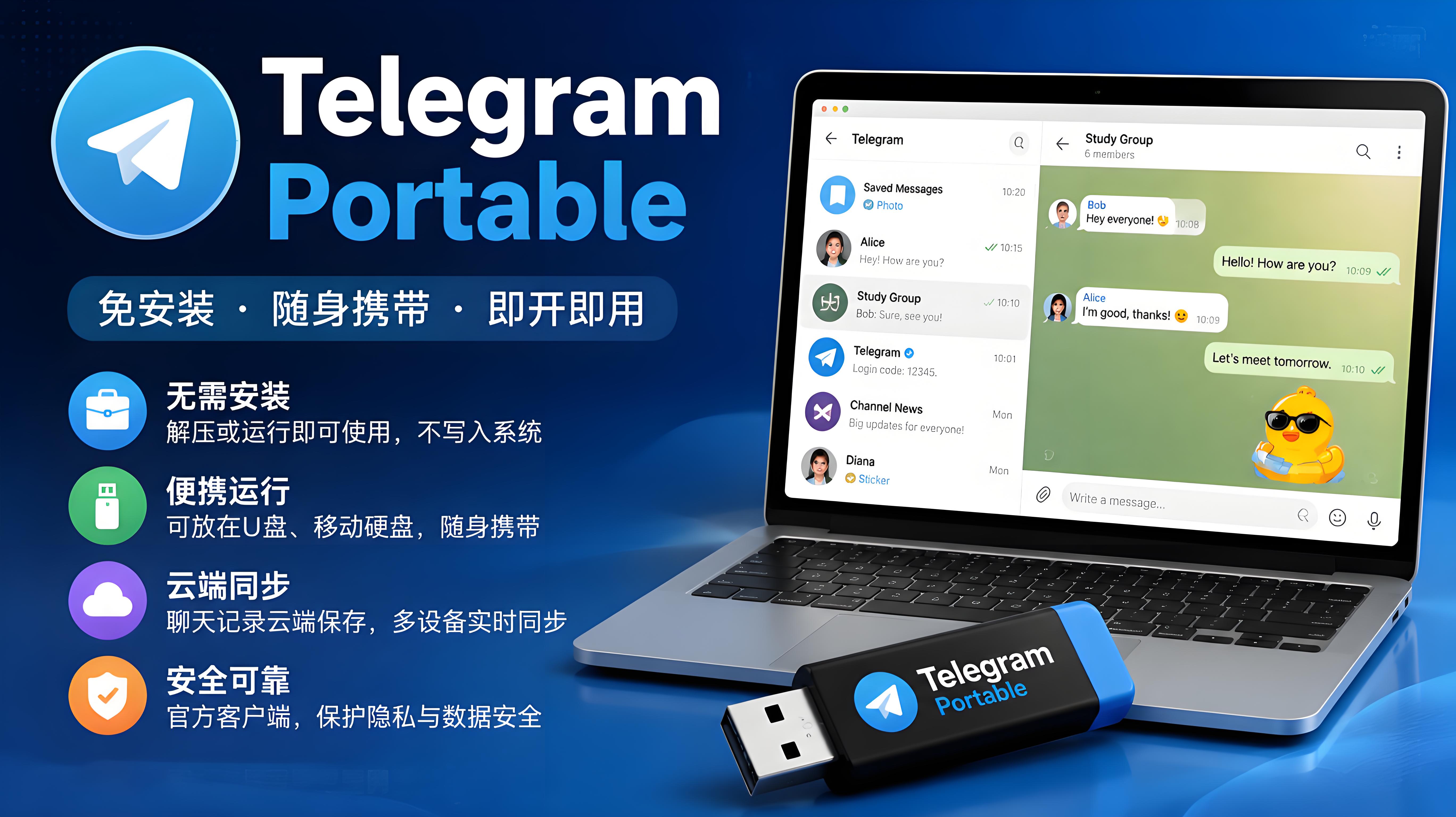 Telegram Portable 與 Desktop 有什麼區別？功能差異與選擇建議