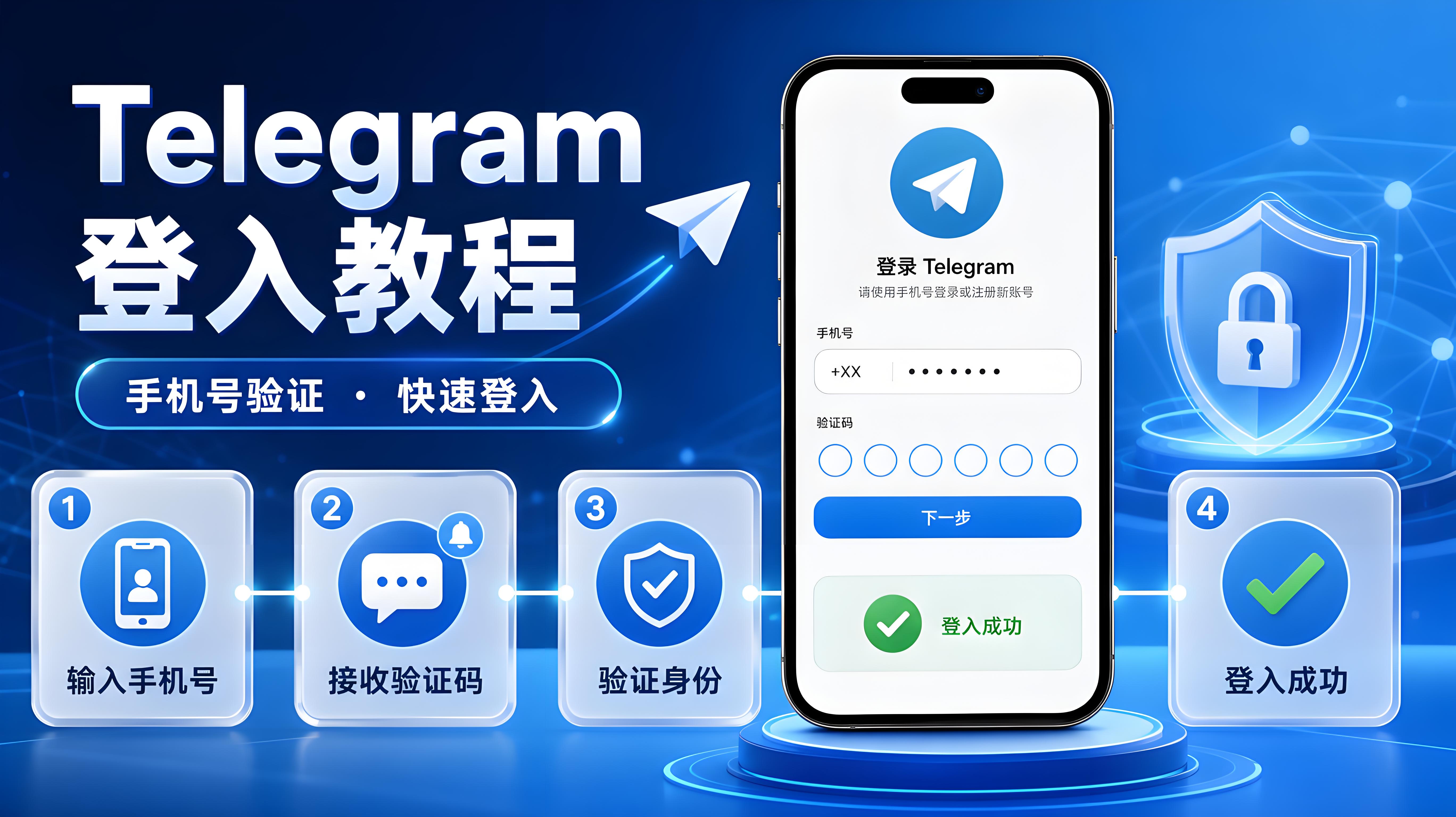 Telegram 登入賬號教程