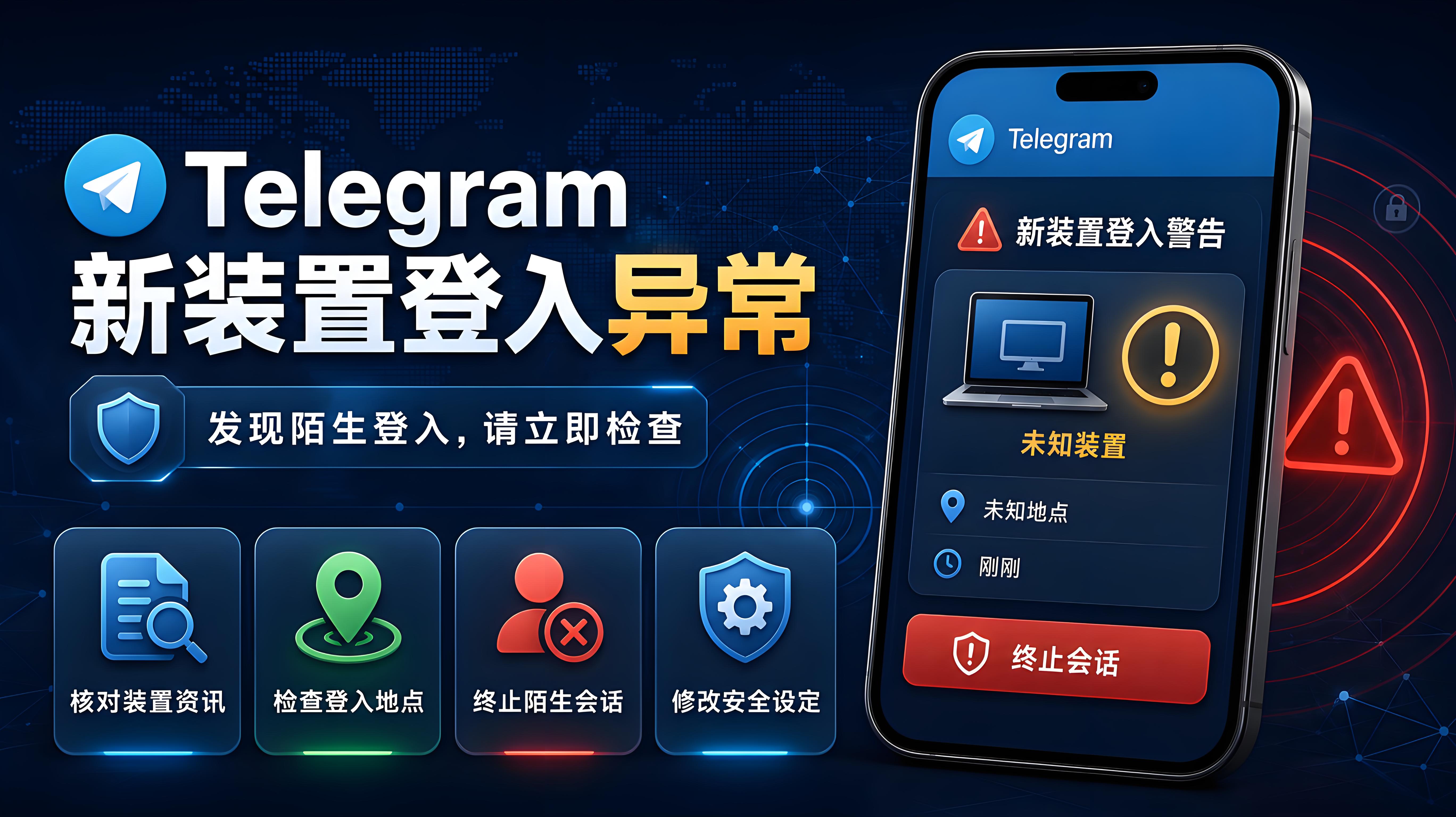Telegram 新裝置登入問題解決