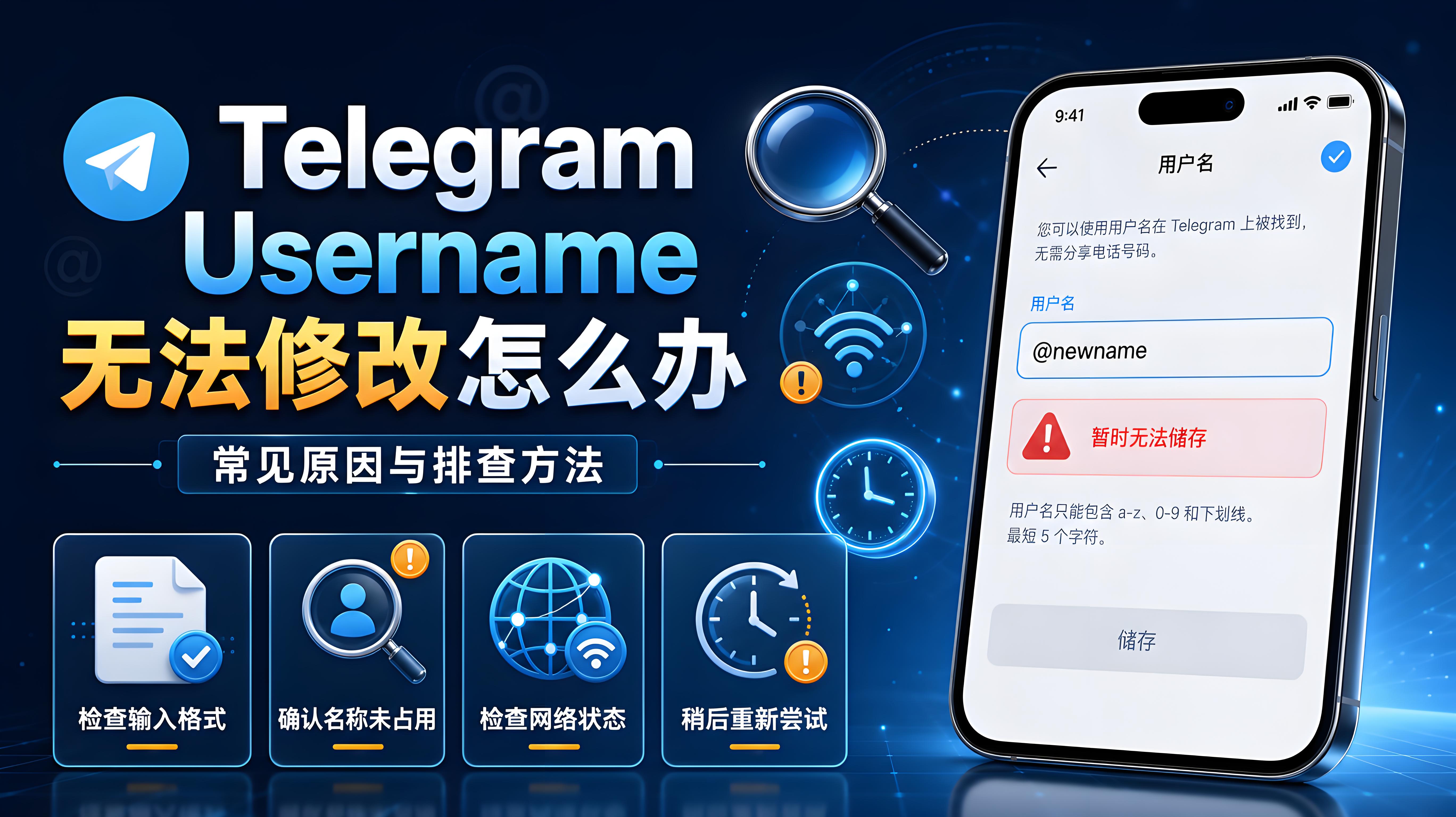 Telegram 使用者名稱連結使用指南｜生成、分享與管理技巧