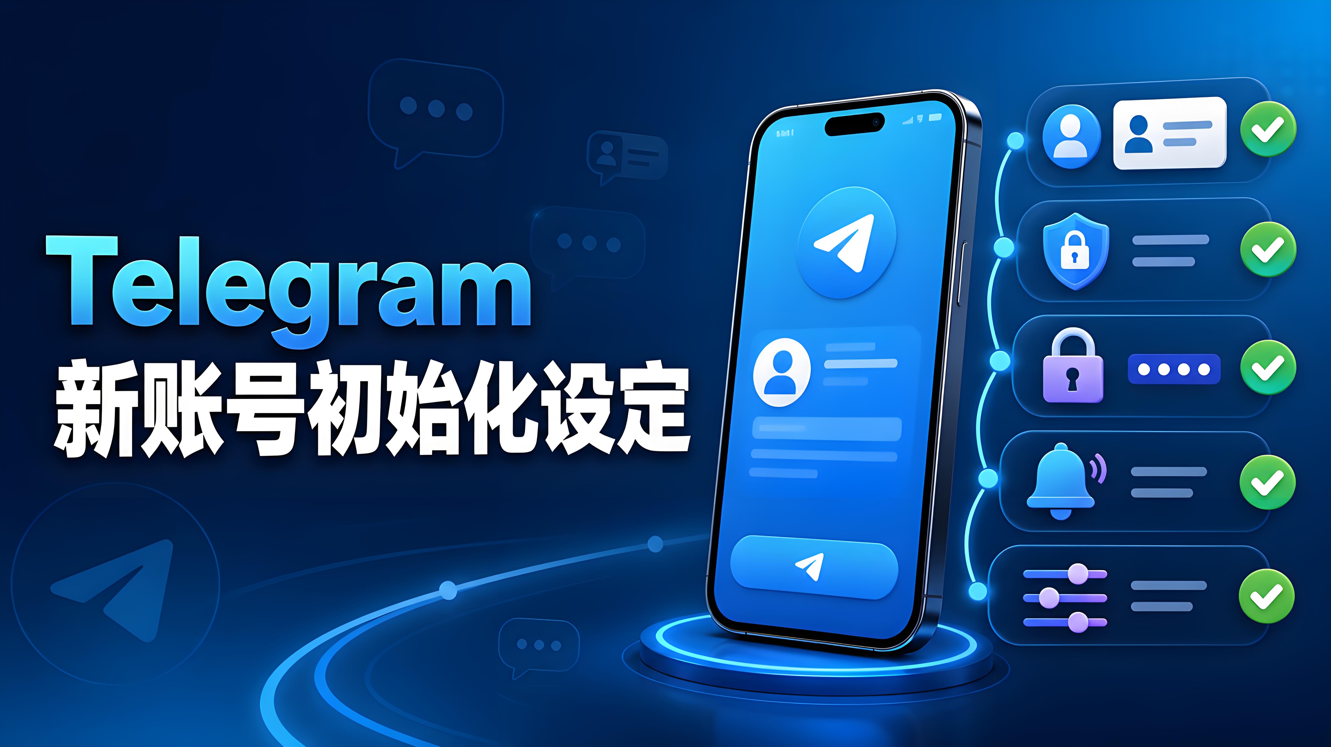 Telegram 新賬號首次登入怎麼設定？初始化配置完整指南
