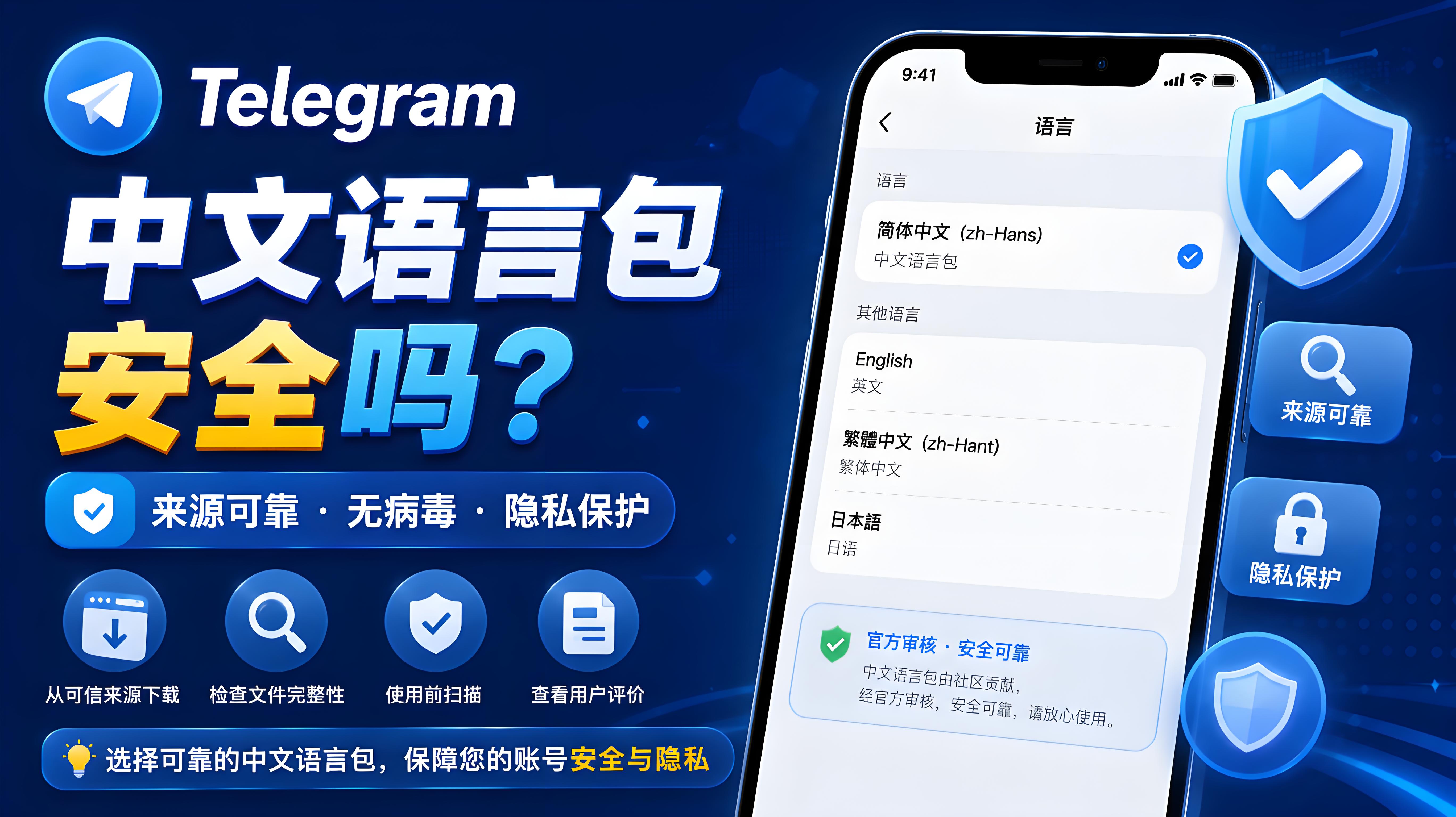 Telegram 中文設定安全嗎？