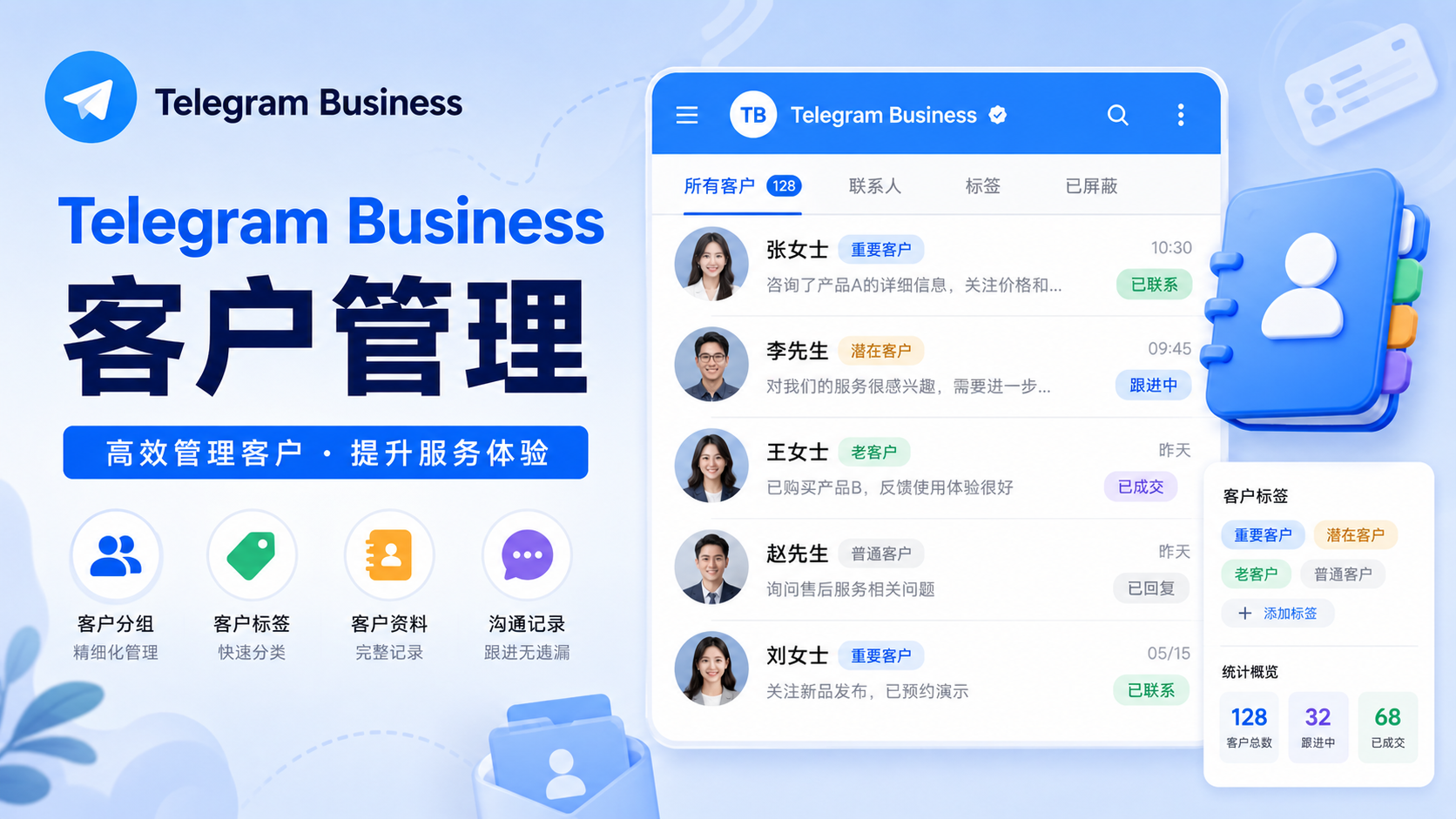 Telegram Business 企業客戶運營指南：建立穩定客戶管理模式