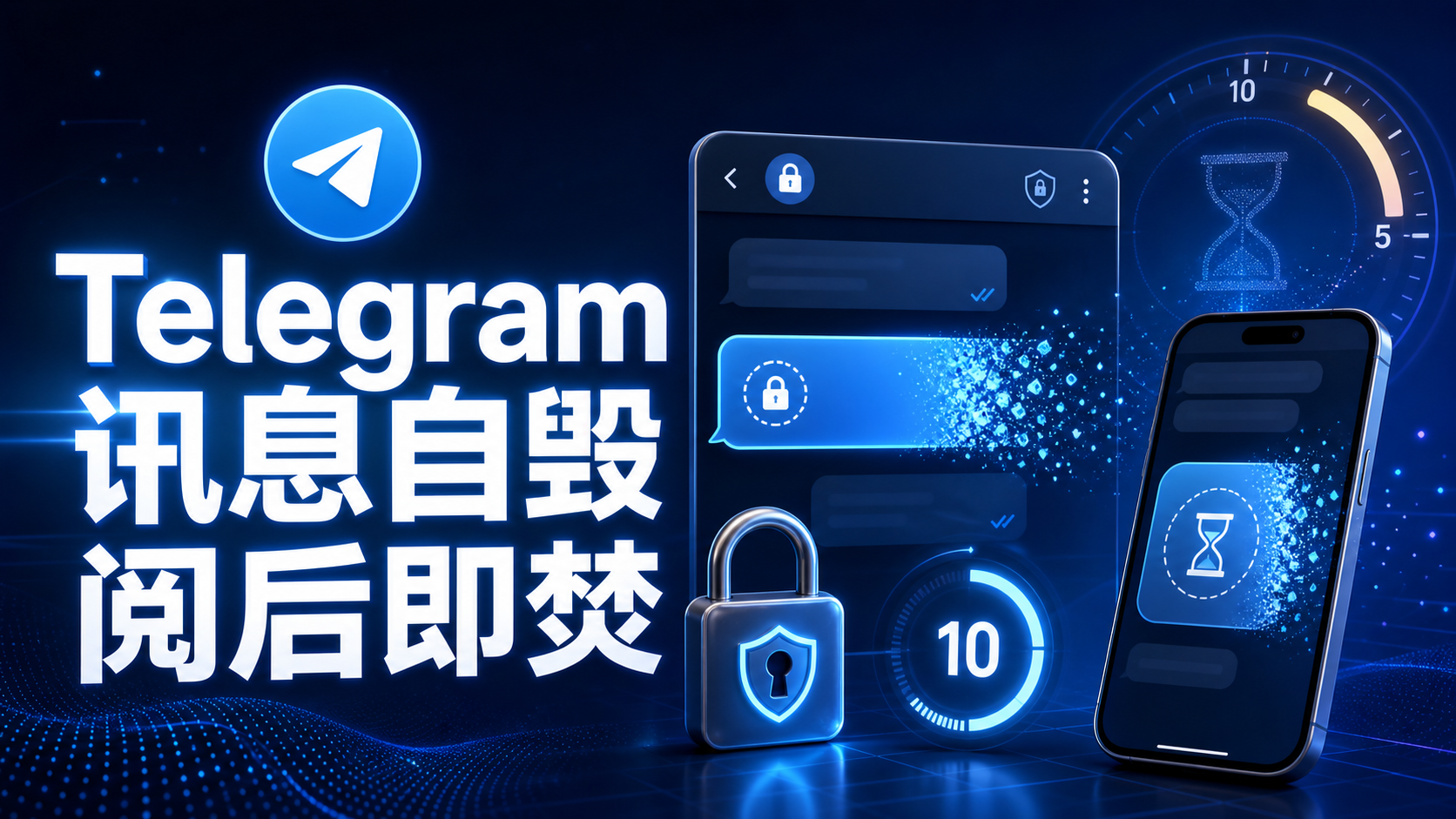 Telegram 閱後即焚怎麼設定？Secret Chat 訊息自毀與自動刪除機制完整解析