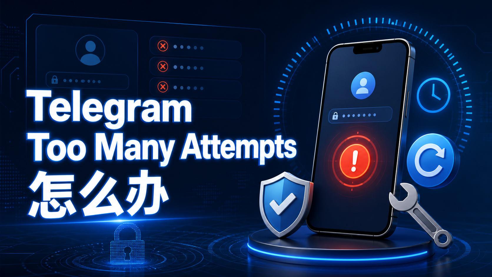 Telegram Too Many Attempts 提示如何解決？賬號登入限制原因與恢復方法