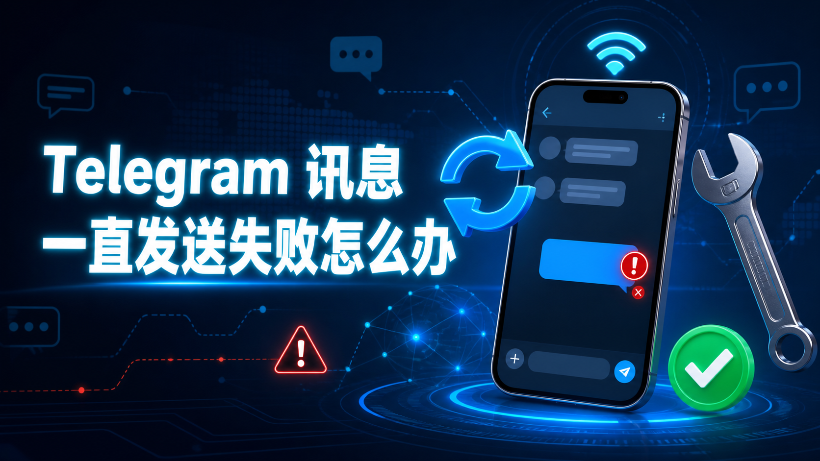 Telegram 訊息傳送不了怎麼回事？無法傳送、延遲與失敗原因全解析
