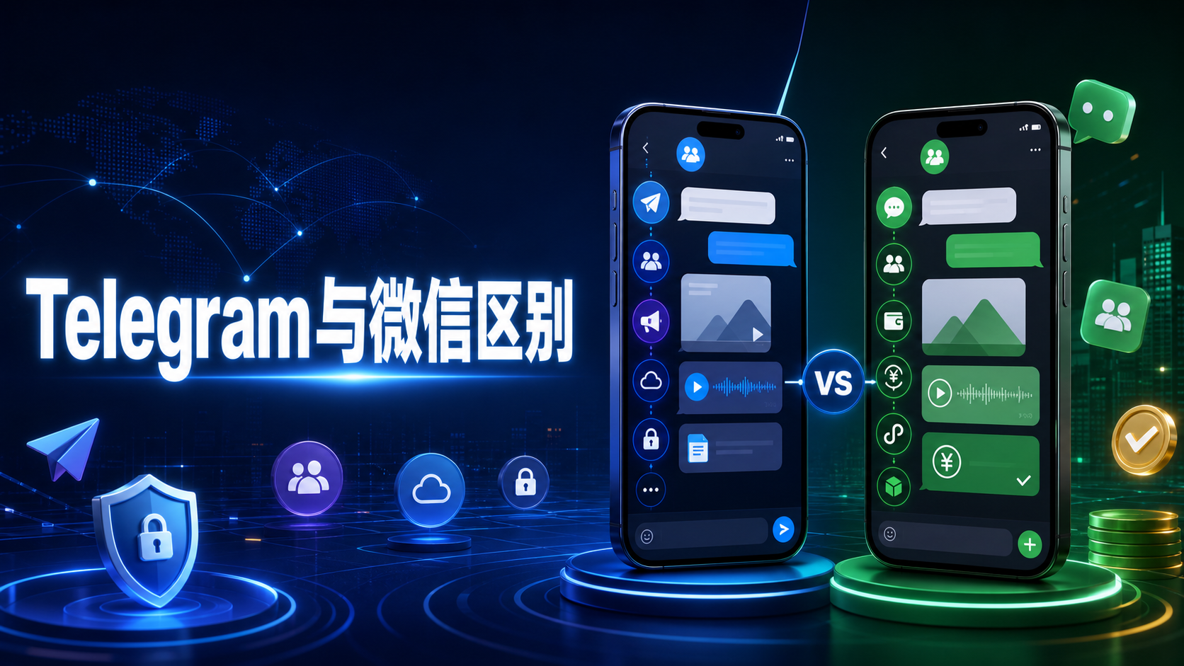 Telegram與微信區別全面解析：從超級應用與開放平臺看兩者未來方向