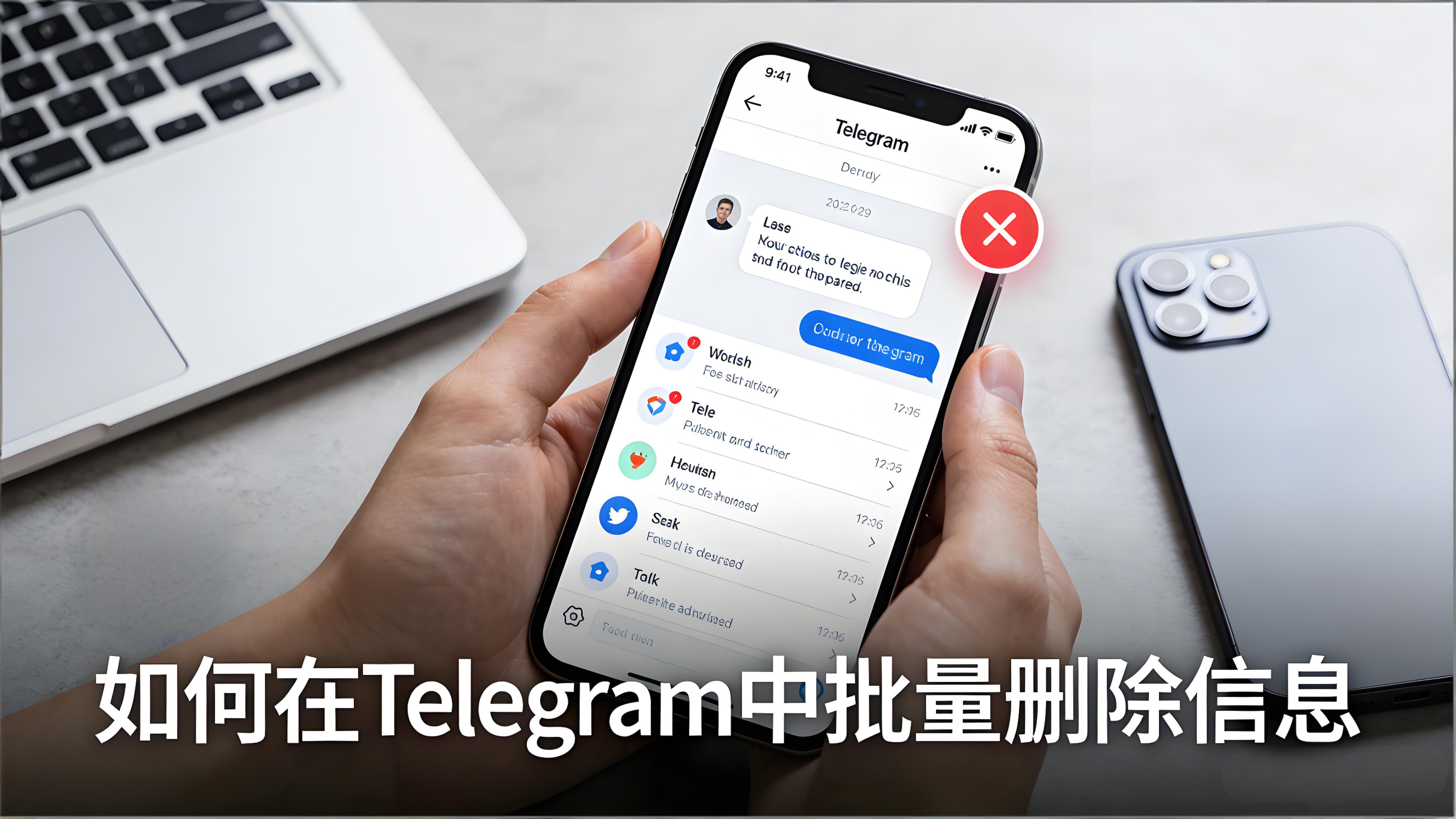 Telegram批次刪除資訊有何技巧？