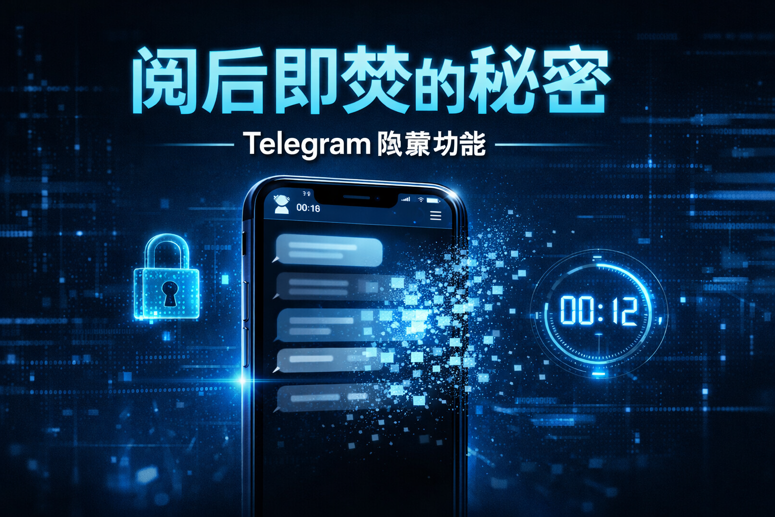 設定Telegram閱後即焚有什麼技巧？